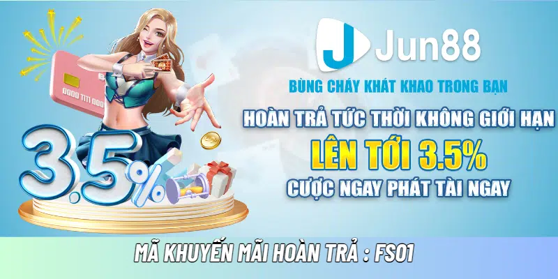 Mã khuyến mãi hoàn trả 3,5%